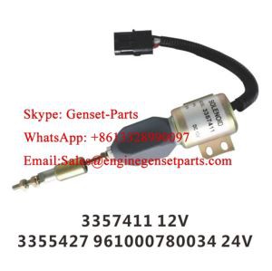3347411 3355427 961000780034 2TB130805 Válvula Solenóide de Parada de Combustível Fit Cummins Ford VW Engine