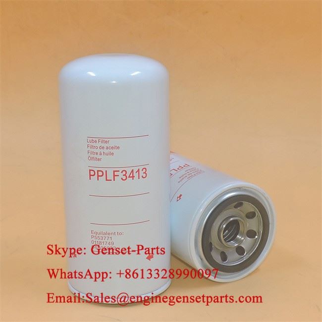 Filtro de óleo LF3413 P553771 Para Deutz